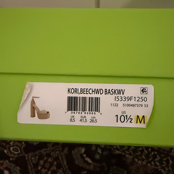 New In Box Sam Edelman Kori Platform Heel - Picture 5 of 5